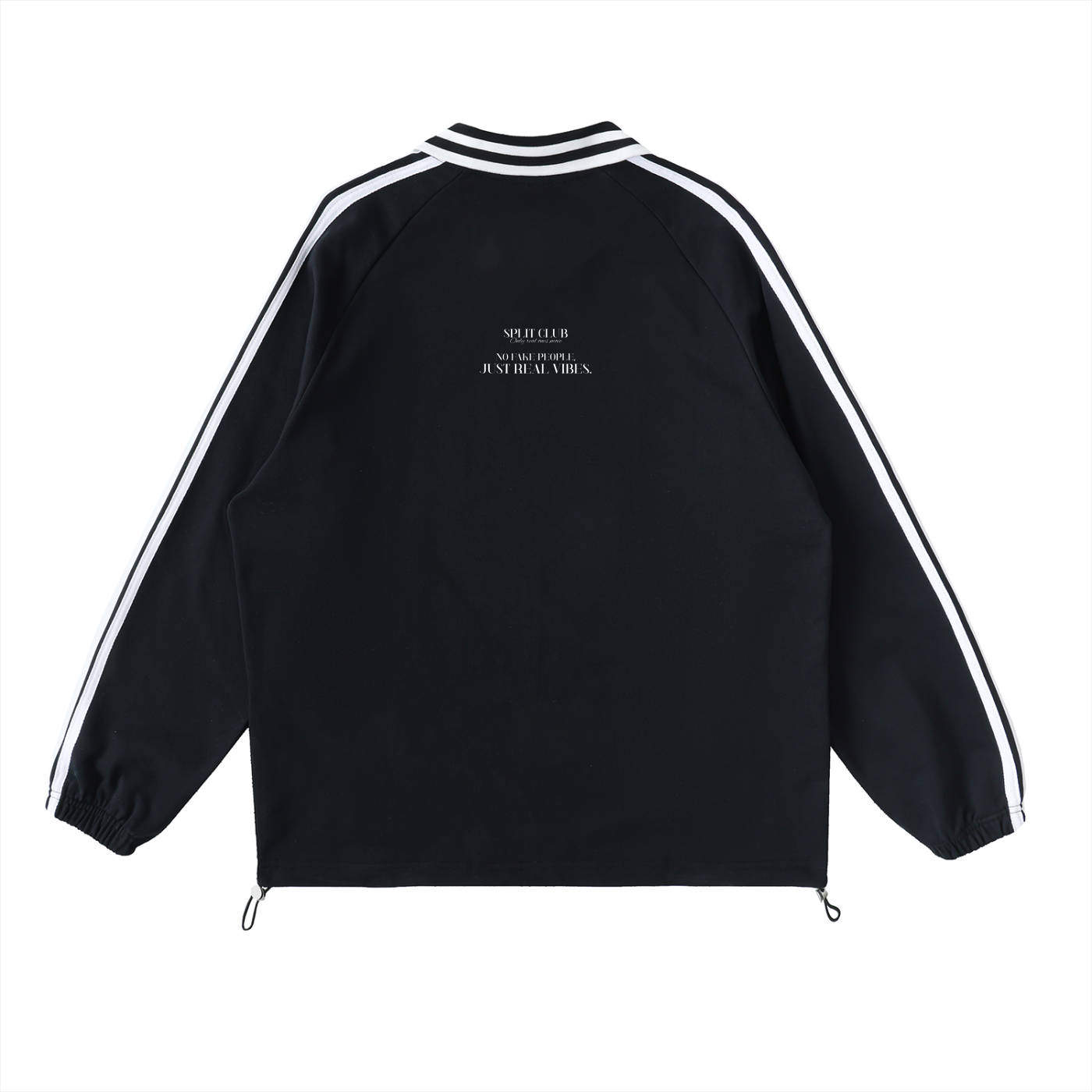 REALVIBES Striped Contrast Sweatshirt